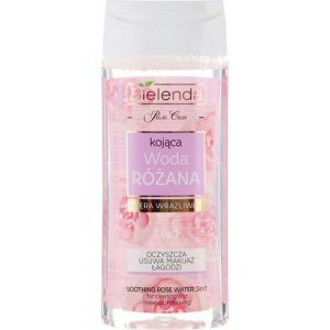 Bielenda Rose Care Micellar Water For Sensitive Skin - Мицеллярная вода 3в1, 200 мл.