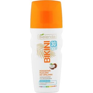 Bielenda Bikini Moisturizing Suntan Milk - Солнцезащитное кокосовое молочко SPF30, 200 мл.