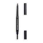 Карандаш для бровей `REVOLUTION` `RELOVE` POWER BROW с щеточкой тон granite