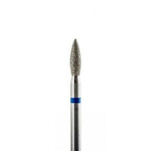 Фреза Beauty-Tools алмазная «Пламя» закругленное D=2,3 мм, синяя (104.243R.524.023)