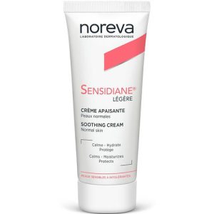 Норева Смягчающий крем для лица, легкая текстура, 40 мл (Noreva, Sensidiane)
