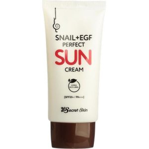 Secret Skin Snail+EGF Крем солнцезащитный Spf 50+++ Secretskin Snail+Egf Perfect Sun Cream