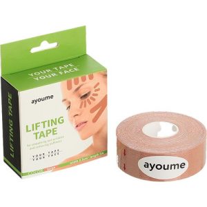 Ayoume Тейп для лица 2, 5см*5м бежевый Kinesiology tape roll 2, 5см*5м