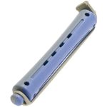 Коклюшки 12 мм длинные серо-голубые, 12 штук в упаковке