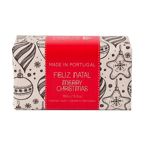 Натуральное мыло с ароматом жареного миндаля, Essencias De Portugal Feliz Natal Merry Christmas