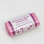 Мешки для мусора гигиенические «Узоры чистоты», 10 л, 36x47 см, 8 мкм, ПНД, 30 шт, цвет розовый