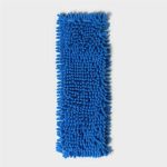 Насадка для плоской швабры Доляна, 43x13 см, 80 гр, микрофибра букли, цвет синий
