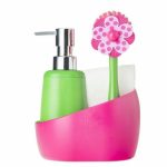 Дозатор, щётка для посуды, губка на подставке Lolaflor