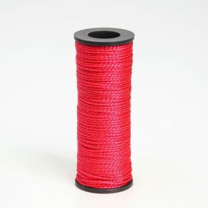 Нить 50 м, d=1 мм, цвет красный