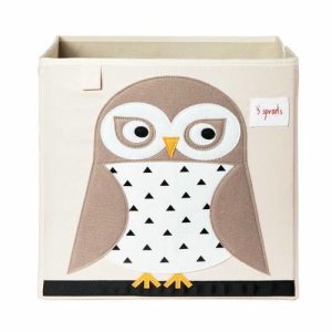 Коробка для хранения Owl, цвет белый