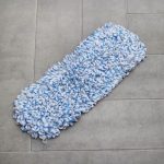 Насадка для плоской швабры Доляна, 40x10 см, микрофибра, цвет МИКС