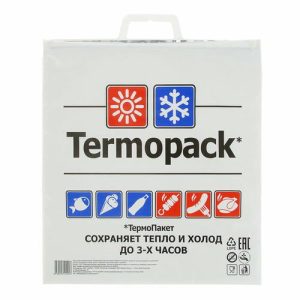 Термопакет, двухслойный, 42 х 45 см (внеш. ПВД/внутр. метал.) - 1 шт.